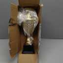 Large Metal Gold Trophy Cup for Competitions, Gold-Tone Plated Award Winning Trophy Cup, Golden Winner Award Trophies Cup for Sports Championships, Tournaments, Recognition, Achievement, Party Favors