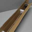 Mayrhyme Heavy Duty Curtain Rods,Wrap Around Industrial Blackout Design,Adjustable 1 Inch Drapery Rod,Room Divider Window Curtain Rod for Indoor/Outdoor (Pewter, 28-48")