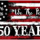 America's 250th Anniversary Flag, 3 Ply Year American Anniversary Flag- Double Sided, 3x5 Ft, 250 Years Birthday Patriotic Decor for Outdoor, Front Door, Porch, Wall (A2)