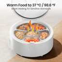 Automatic Wet Food Cat Feeder with 3MP Camera, App Control, Dual Semiconductor Cooling, Heating Feeding Area, 5 Stainless Steel Trays Pet Food Dispenser