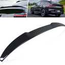 MotorFansClub Rear Spoiler Trunk Wing Fit for BMW X4 G02 2018 2019 2020 2021 2022 2023 2024 2025 Trunk Lid Spoiler (Glossy Black)