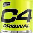 C4 Original Pre Workout Powder Sugar Free for Men & Women 200mg Caffeine + CarnoSyn Beta-Alanine + Creatine + AI Peptides - Rainbow Blast, 30 Servings (EXP 06/30/26)