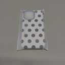 Magnetic Polka Dot Phone Case for iPhone 13 Pro, Compatible with MagSafe, Cute Big White Polka Dots Aesthetic Soft TPU and Hard PC Shockproof Protective Phone Cover for Women Girls-Shiny
