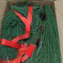 Suncalla 2 Pcs Christmas Horse Head Wreath Artificial Christmas Wreath Green Pine Needles Horsehead Decor with Red Ribbon Pinecone Farmhouse Xmas Garland for Front Door Farmhouse