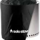 Solo Stove Ranger Fire Pit Bundle | Portable & Smokeless | Includes Stand, Lid & Shelter | Ideal for 24 People | Stainless Steel, 15"x15", 22lbs