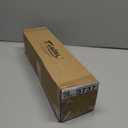 TONIAL Curtain Rods for Windows 66 to 120 Inch, Telescoping Splicing 3/4 Single Rods for Windows Decorative Drapery Rod 32 to 144 (2.6 to12 ft) with Acrylic Diamond Finial, Nickel