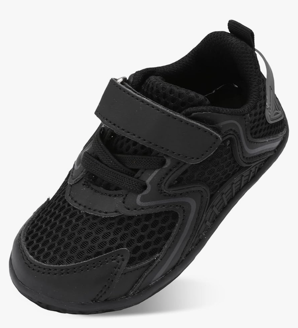 L-RUN Toddler Sneakers Boys Girls Barefoot Summer Walking Shoes Toddler Boy Tennis Shoes Mesh Lightweight 200