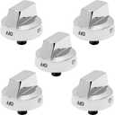 Puzau| DG94-01316A NX58k9850SG Range Surface Burner Knob, DG94-01316A Burner Control Dial Knobs Repalce DG94-01316C DG94-01316D DG94-01316B, Compatible with Samsung Stove Knob NX58K9850SS/AA,