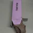 REALWILL Women Everyday Comfortable Wireless Bra Supportive Push Up Minimizer Bras Full Coverage Soft Seamless Tshirt Bras (Medium, Coffee)