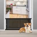 Short Pet Gate for Stairs, 28"-38" Width, Expandable Indoor Gate for Small Dogs & Puppies