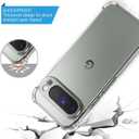 Case for Pixel 9 Pro XL Case, Google 9 Pro XL GGX8B Case for Girls Women, Clear Transparent Soft Flexible TPU Slim Phone Protective Case Cover for Google Pixel 9 Pro XL Clear