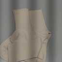 Thin Crew Socks for Women, Ladies Soft Cotton High Calf Boot Sock for Trouser, Dress, Business (Beige), Size 5-11