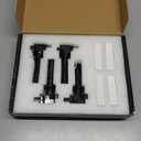 ECCPP UF540 4 ignition coils & 90083 4 iridium Spark Plugs 2006 2007 2008 2009 2010 2011 2012 2013 for Mazda 3/3 Sport/6/CX-7/MX-5/MX-5 Miata L4 2.0L 2.3L 2.5L C1683 UF540