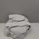 REST Evercool+ Starter Sheet Set, Queen, Light Gray, Breathable Bed Sheets for Hot Sleeper and Night Sweats, with Pillowcases, Ionic+ Self-Cleaning Silver Yarn for Sensitive Skin, 3PCS No Flat Sheet