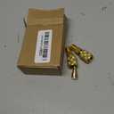 R410A Adapter with 5/16 Inch SAE Female Quick Coupler and 1/4 Inch SAE Male Flare for Air Conditioner HVAC Refrigeration Brass Adapters - Straight and Angled