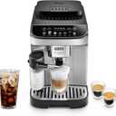 De'Longhi Magnifica Evo Automatic Espresso & Coffee Machine with Automatic Milk Frother for Latte, Cappuccino, Iced Coffee, Built-in Grinder, ECAM29084SB (Magnifica Evo with Automatic Milk Frother)