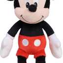 Disney Junior Mickey Mouse Bean Plush Mickey Mouse Stuffed Animal, Kids Toys for Ages 2 Up by Just Play