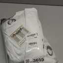 H.VERSAILTEX Pure White Curtains 96 inches Long, 100% Blackout Curtains for Bedroom Thermal Insulated Linen Textured Curtains Living Room Grapes 2 Panel Sets, 52W x 96L - Inch