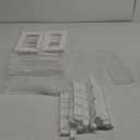 Gonice White Desk 4 Drawer Organizer, Plastic Small Drawer Storage, Desk Storage for Office and Home