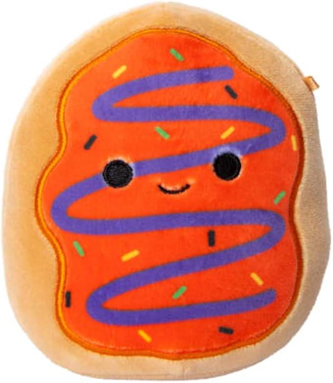 Squishmallows 3.5” Jay the Donut Halloween Clip-On Plush