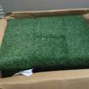 Garland Rug Artificial Grass 7 Ft. X 10 Ft. Large Indoor/Outdoor Area Rug Green -Lush Green, Durable, and Low-Maintenance for Patios, Lawns, and More