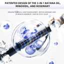 Batana Oil For Hair Growth - 3in1 Hair Serum, 4.2 oz, Batana Oil + Minoxidil + Rosemary, For Thinning Hair & Scalp Care