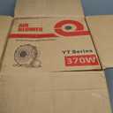 White Bounce House, House with Blower, Inflatable Bouncer, Children's Toy, Sewn Extra Thick Material for Durability