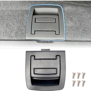 Rear Trunk Floor Mat Handle 51479120283 for BMW X5 E70/F15 (2006-2018), X6 E71/F16 (2007-2019) Replacement Without Locking FunctionBlack