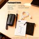 Hand Warmers Rechargeable 2 Pack, 10000mAh Magnetic-Split Electric Hand Warmer,Portable Hand Warmer(Heating Temp: 95F - 113F),Mini Hand Warmer Works for Camping, Hunting, Winter Gifts (Black)