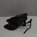 Susanny High Heels for Women Pointed Open Toe Strappy Chunky Block Heels Ankle Strap Stiletto Kitten Heeled Sandals Wedding Bridal Party Prom Sexy Dress Shoes, Size 8