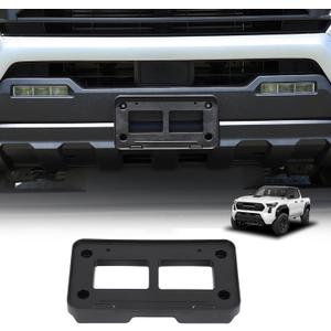 Daeiclru Front License Plate Frame Bracket Compatible with Toyota Tacoma 2024-2026, Front Bumper License Plate Tag Holder Mount License Plate Hanging Bracket Replacement Accessories