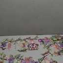 Fairy Mushroom Banner Wildflower Party Decorations Paper Flower Leaves Banner Fairy Garland for Wall Decoration Spring Baby Shower Wedding Backdrop Decorations