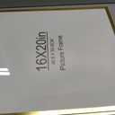 kennethan Picture Frame, Wall Gallery Poster Frames, Horizontal or Vertical Wall Mounting (Gold, 16x20-3 Pack)