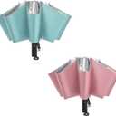 Umbrella UPF 50+ Sun Blinking 2 Pack, Color Black and White
