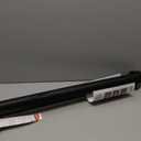 Reinforced 42 Extra Tall Retractable Baby Gates with Rods, Extends up to 60 Wide, Tall Retractable Dog Gate for Doorways Prevent Crawling Through Mesh Pet Gate Indoor Outdoor, Black