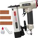 KEENTECH Pneumatic Pin Nailer 23 Gauge, Pin Nail Gun with 2160pcs 1/2" to 1-3/8" Pin Nails, Headless Air Micro Pinner with Dual Safety Trigger for Cabinets, Interior Decoration, Windows, Crafts (Silver)