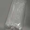 Lamosi 100 Pack 16 oz Clear Plastic Cups with Lids and Straws, Disposable Plastic Coffee Cups with Lids for Iced Coffee, Cold Beverages, Smoothies and To-Go Drinks