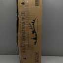 6 FT Pre-lit Christmas Tree Spruce with Remote Control, 300 Warm White Multi-Color Changing LED Lights, Artificial Hinged/Feel Real/Realistic for Home, Holiday Decoration Dual Color LED (Green Green)