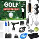 Golf Advent Calendar 2025 for Men Teen Boy, 24-Day Christmas Count-down Calendar for Father, Husband, or Boyfriend, Perfect Holiday Gift Featuring Golf Balls, Tees, Ball Markers