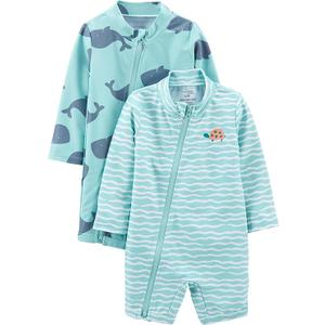 Simple Joys by Carter's baby-boys Assorted Rashguard-set One Piece Swimsuit (pack of 1)
3T