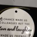 FUGWN Colleague Gifts Ornament, Coworker Hanging Ornaments for Christmas Tree Party Holiday Decorations, Work Bestie Gifts, Coworker Friends Gift for Women Decorative Ornaments Keepsake