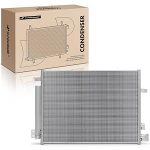 A-Premium Air Conditioning A/C Condenser Compatible with Hyundai Santa Fe 2013-2018, Santa Fe Sport 2013-2018, Santa Fe XL 2019, 2.4L 3.3L