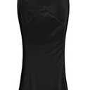 MUXXN Women's 30s Brief Elegant Mermaid Sleeveless Gowns Formal Evening Dress, Small