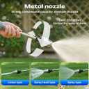 Turn Any Hose into a High Pressure Water Cleaning Jet, 2026 New Multi Function Lawn & Garden Watering Sprayer, Heavy Duty Garden Hose Nozzle, Spray Nozzles for Cleaning Yard Patio Car
