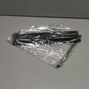 Nuanchu 12 Pieces Cat Deterrent Mat Stool Dog Cat Repellent Mat Cat Repellent Mat with Spikes Keep Dogs Off Counter Anti Pet for Outdoor Indoor Plants Garden Sofa Window(16.5 x 3.3 Inch,Black)