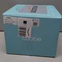 Cobbe Waterfall Bathroom Faucets 3 Hole, Matte Black Bathroom Sink Faucet Square 4 Inch Center set with Pop-Up Drain, 2 Handle and 2 Supply Hoses, Lead-Free Stainless Steel for Vanity Sink Rv