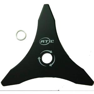 12" x 3T 12-Inch 3 Teeth Heave Duty Steel Brush Cutter Trimmer Weed Eater Blade