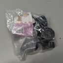 Wall Nanny Extender 4 Inch Baby Gate Extension (Made in USA) Extends Pressure Mounted Gates, Protects Walls, Stabilizes Gate - for Child Pet & Dog Gates - Works on Stairs, Protector (4 Pack) Black