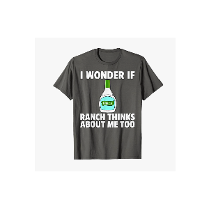 Ranch Dressing Gift Funny Condiment Sauce T-Shirt, 2XL