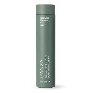 L'ANZA Scalp Therapy Balancing Shampoo For Damaged Hair & Sensitive Scalps, Soothes Dryness, Moisturizing, Removes Buildup, Gentle Daily Cleanse, Leaves Hair Soft, Color Safe Sulfate Free (10.1 Fl Oz)